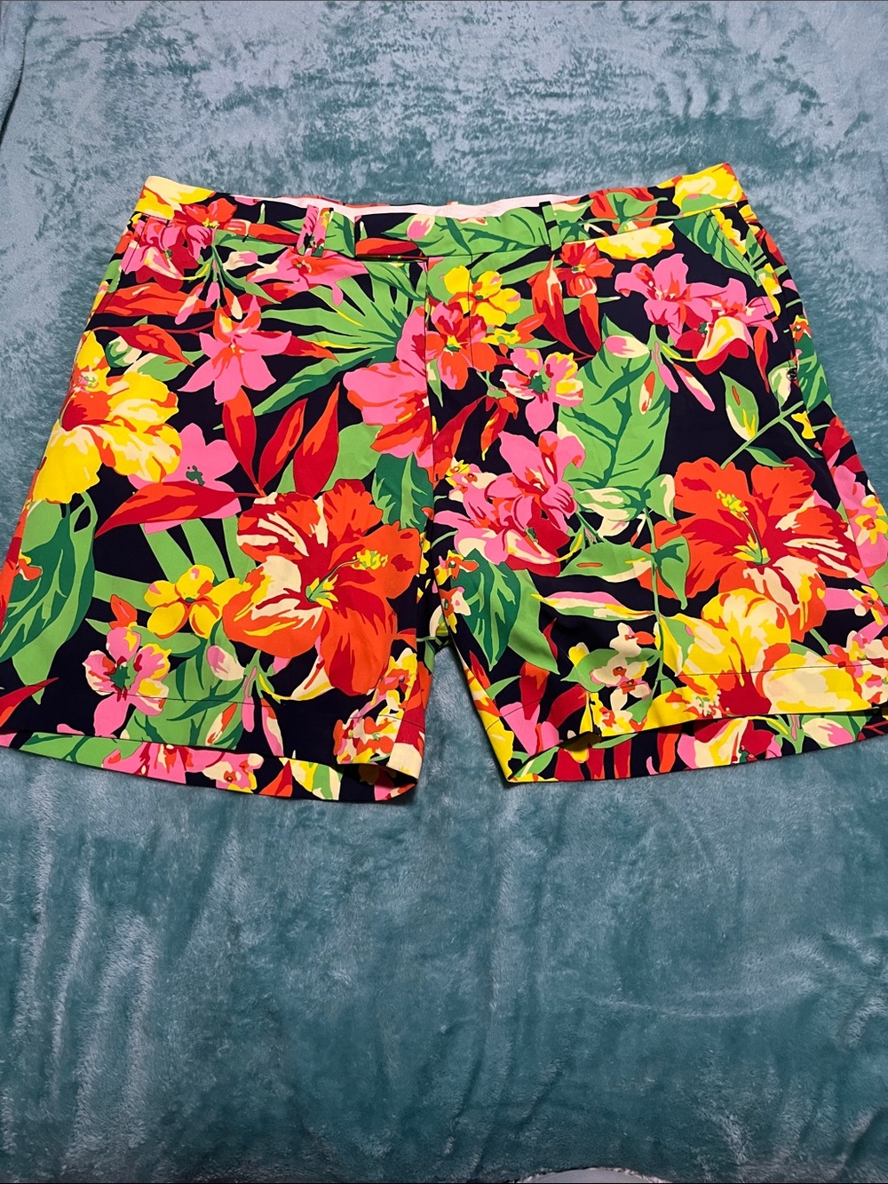 Ralph Lauren RLX Vibrant Tropical Floral Shorts🌺